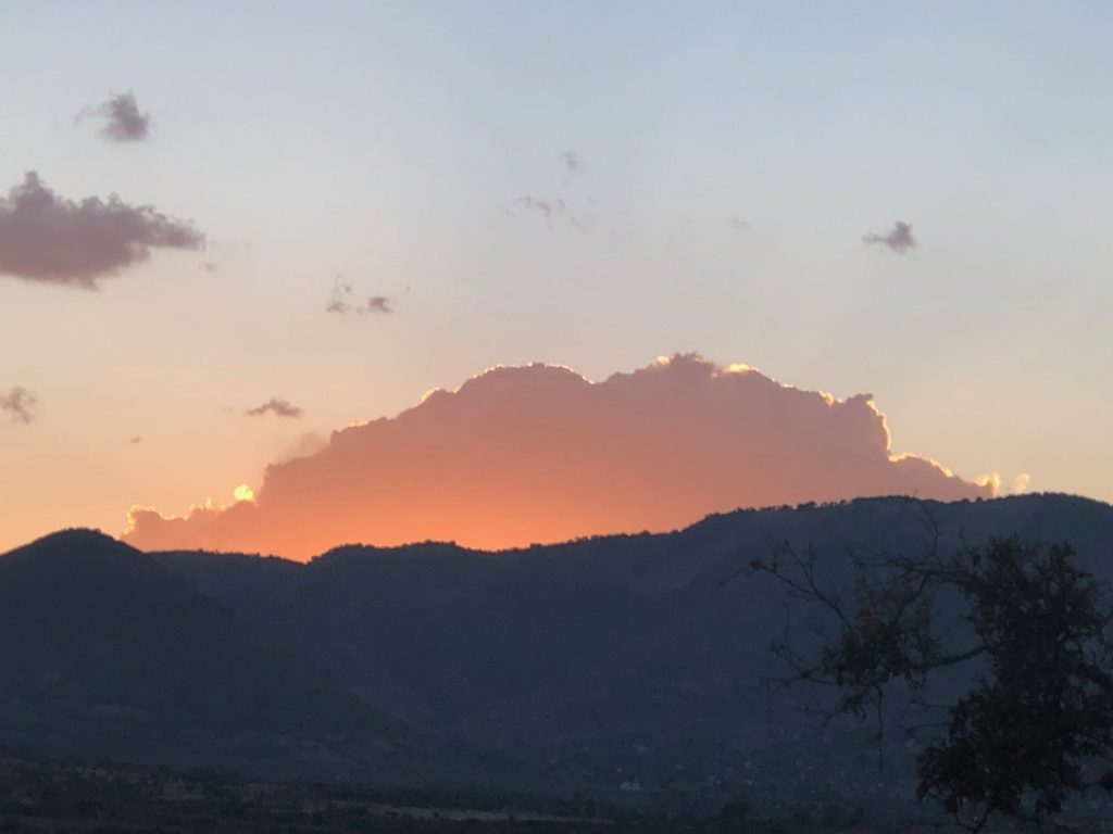 Another spectacular desert sunset.