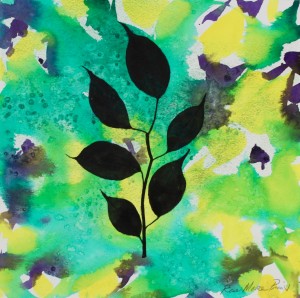 Taj Mahal Tiles #7, Queen's Flower