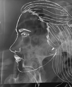 Completed X-ray, by Tristen Lujan